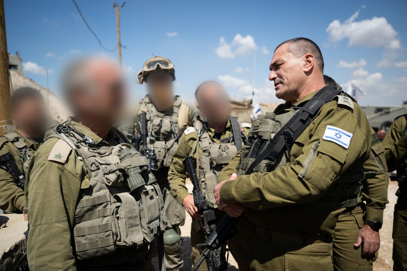 הרמטכ"ל עם לוחמי המילואים