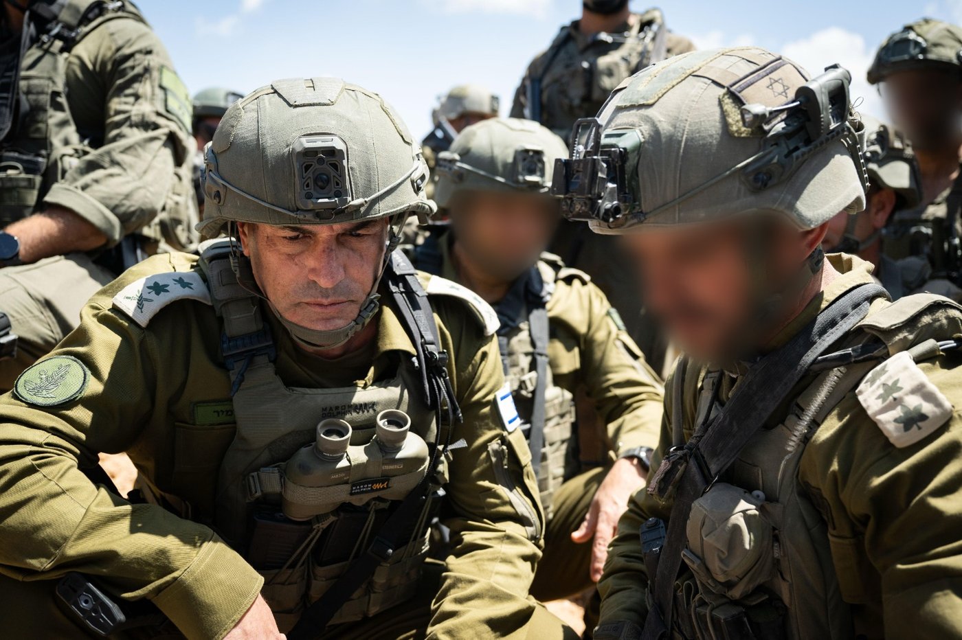 הרמטכ"ל עם לוחמי המילואים