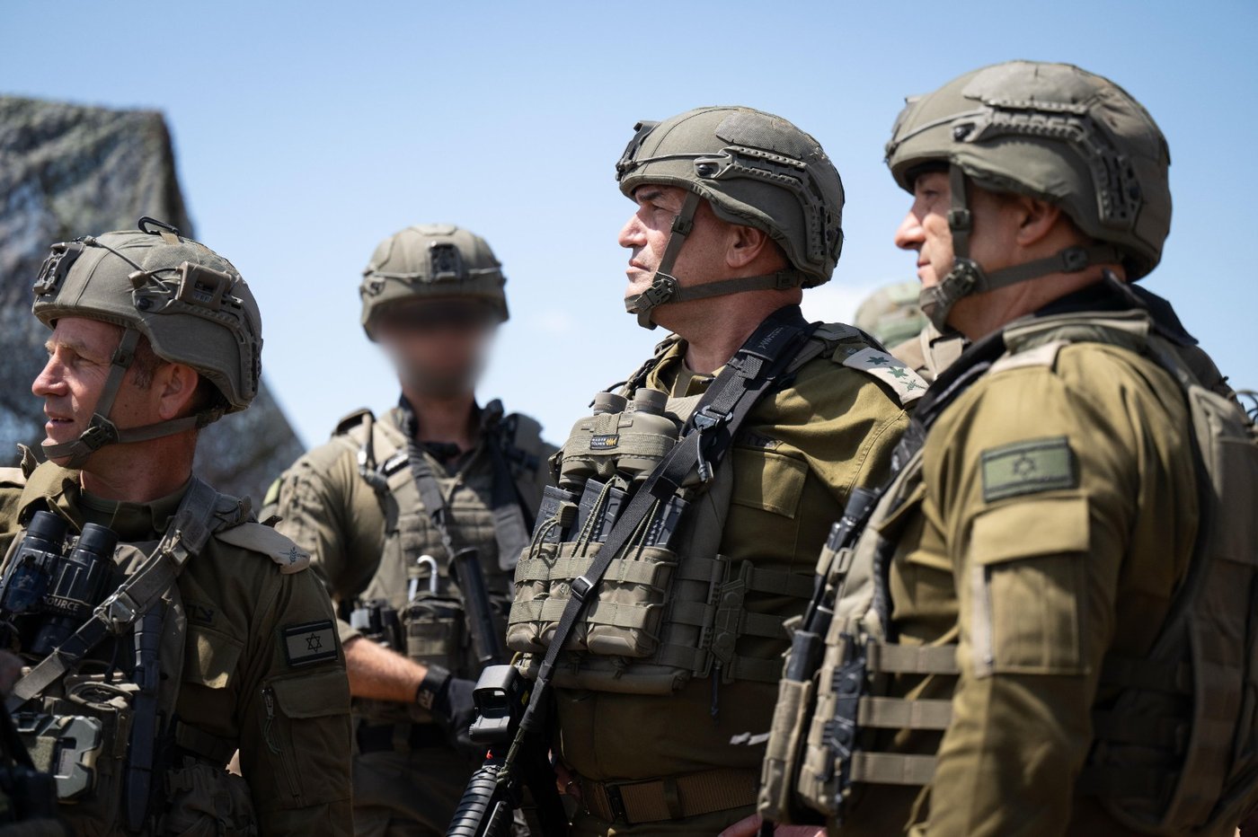 הרמטכ"ל עם לוחמי המילואים