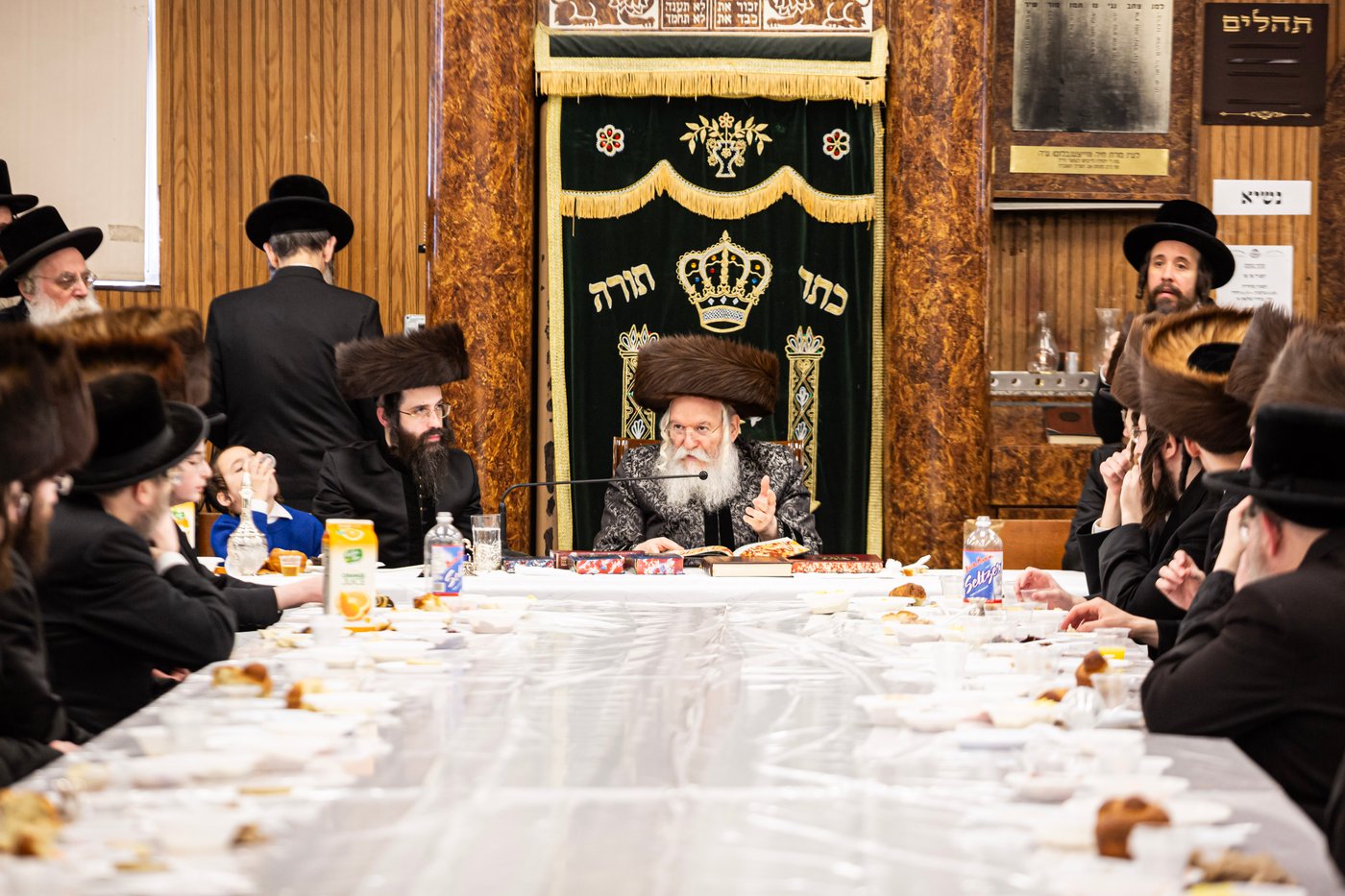 שמחת הברית לנכד האדמו"ר מבאבוב