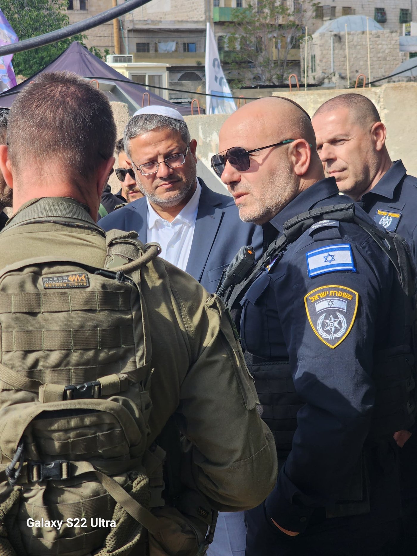ההיערכות המשטרתית בחברון לקראת חג הפסח