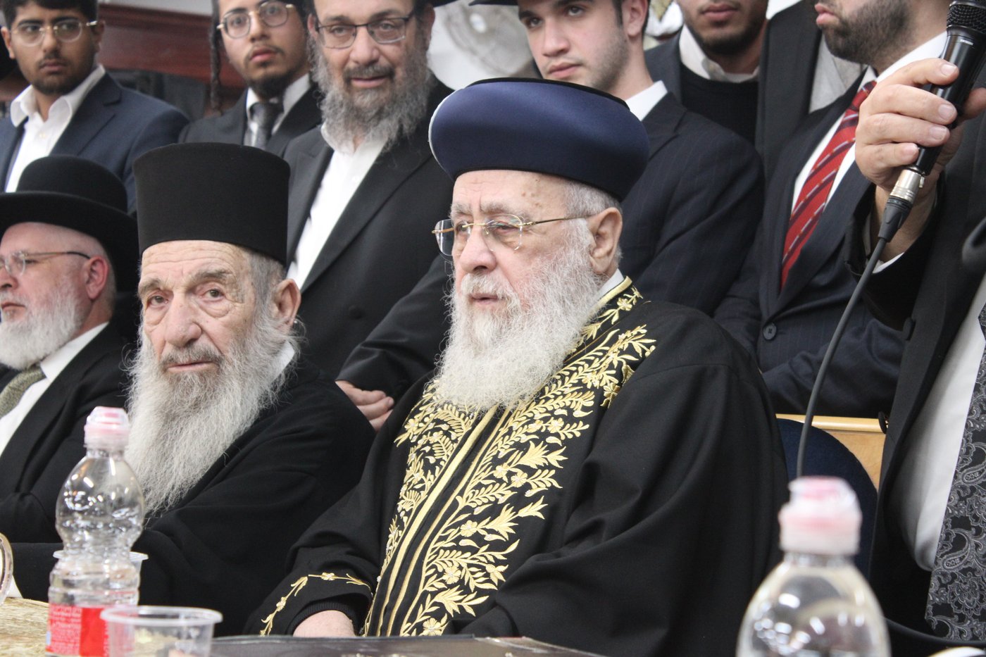 מעמד 'הקבלת פני רבו' לכבוד הראשל"צ הגאון רבי יצחק יוסף 