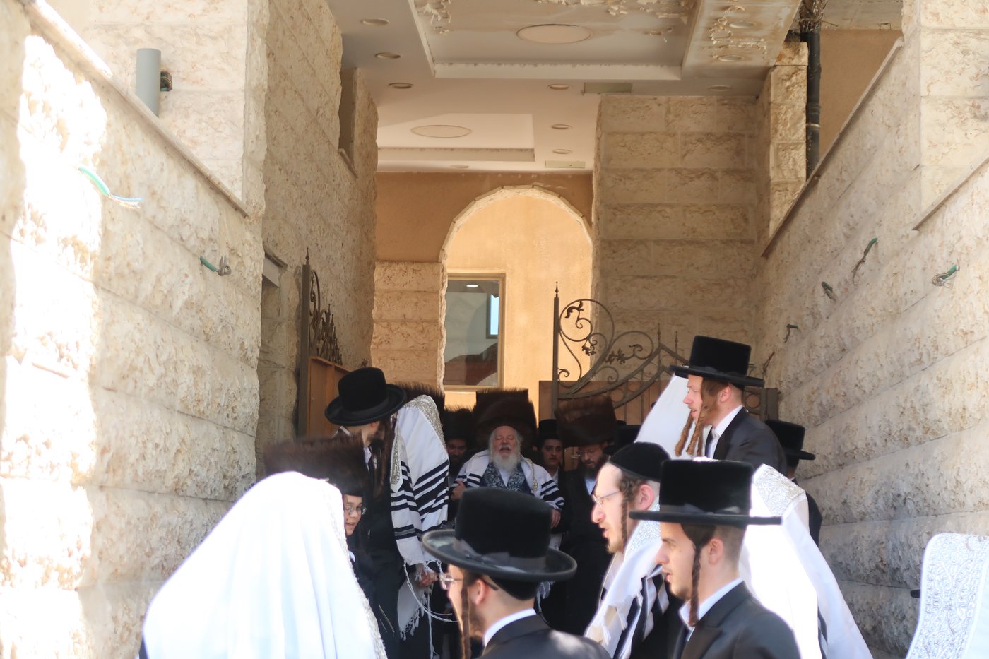 האדמו"ר מפרמישלאן בברכת האילנות