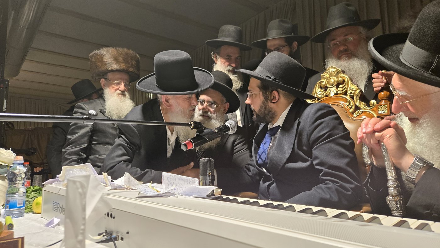 מעמד הקבלת פני רבו אצל הגאון הינוקא רבי שלמה יהודה בארי