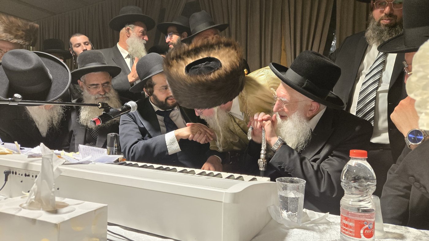 מעמד הקבלת פני רבו אצל הגאון הינוקא רבי שלמה יהודה בארי