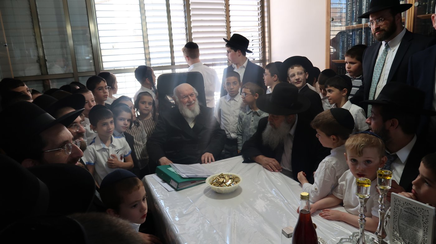 הקבלת פני רבו אצל הגר"י זילברשטיין