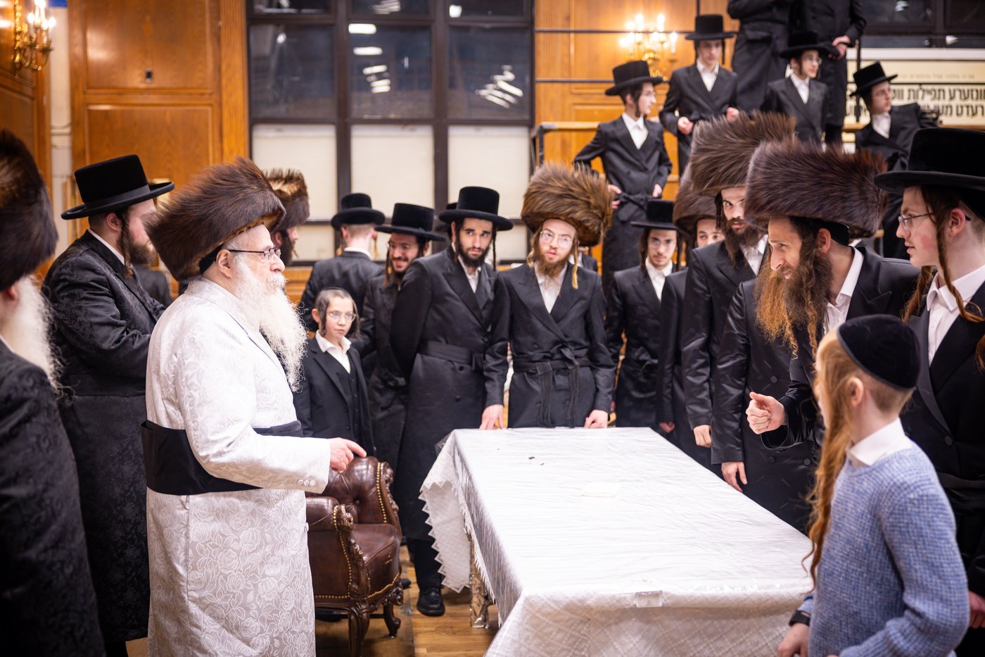פסח בחצה"ק צאנז קלויזנבורג