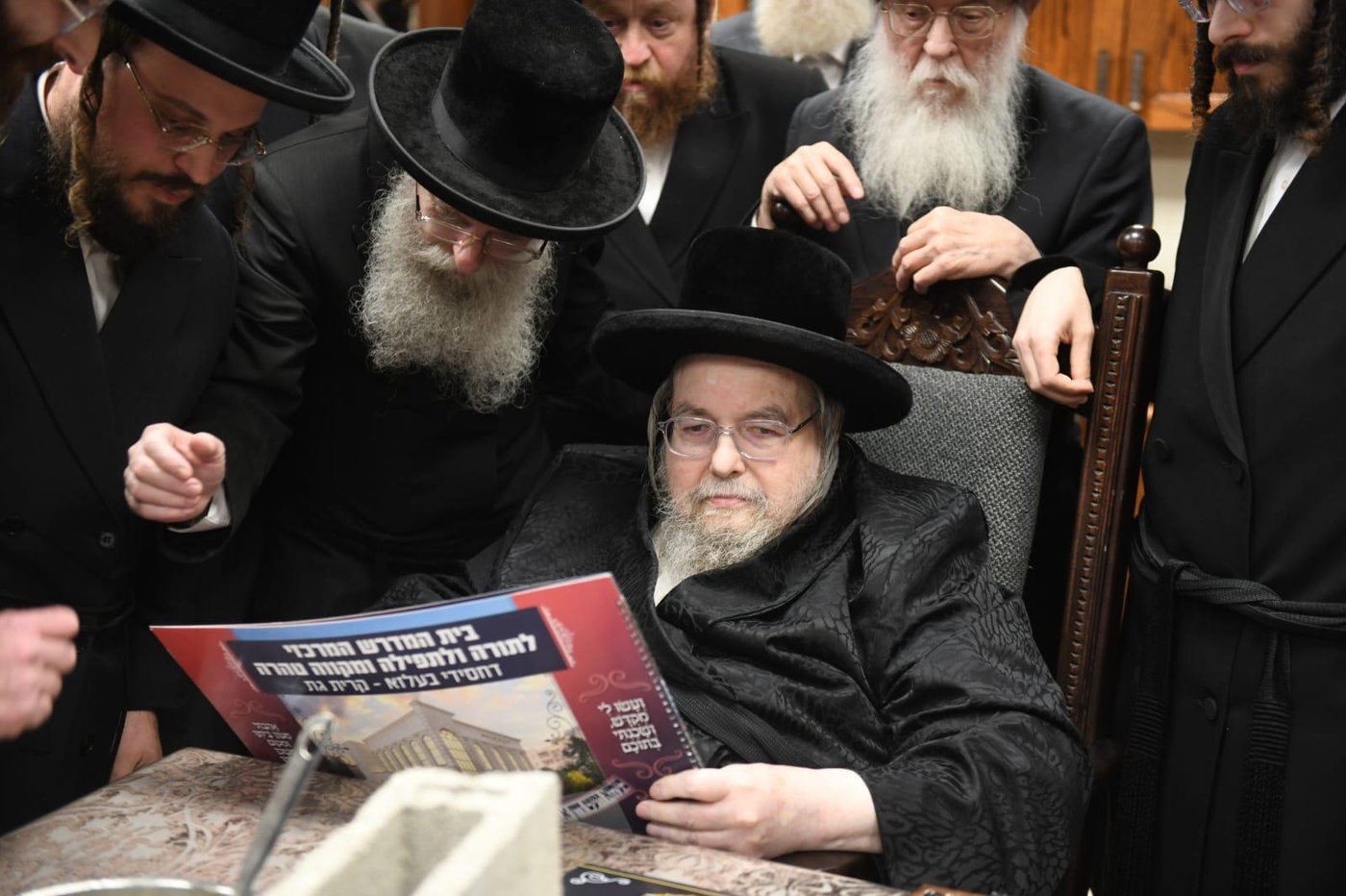 טרם המעמד, אצל האדמו"ר מבעלזא