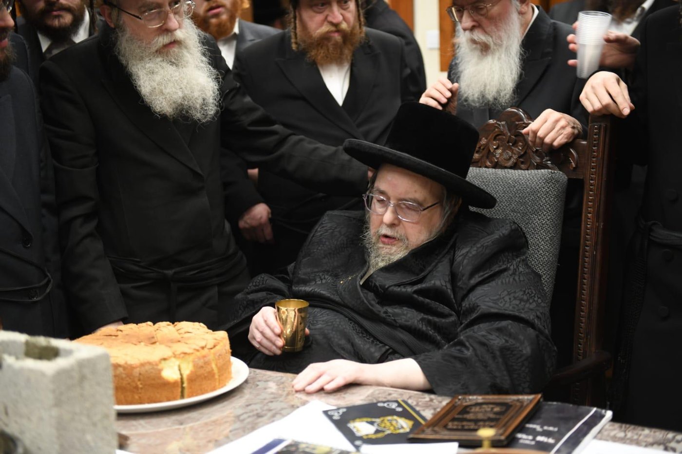 טרם המעמד, אצל האדמו"ר מבעלזא