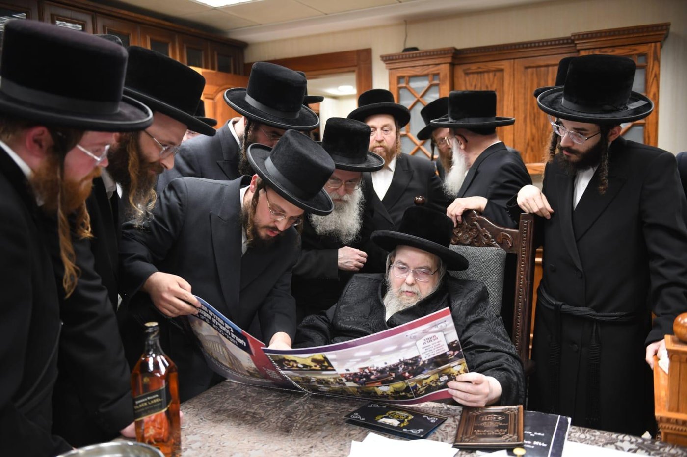 טרם המעמד, אצל האדמו"ר מבעלזא