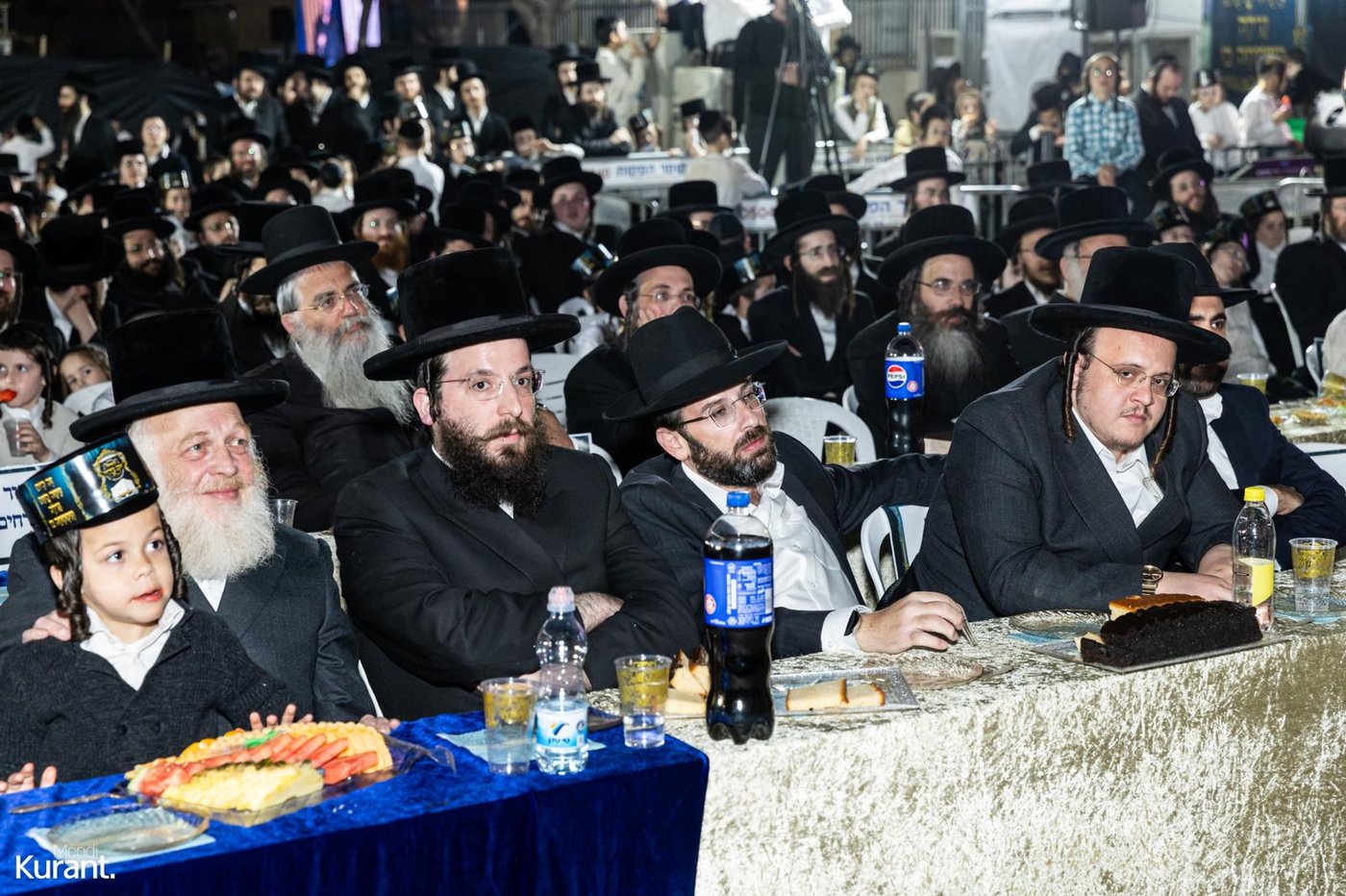 הנחת אבן הפינה בבעלזא קריית גת
