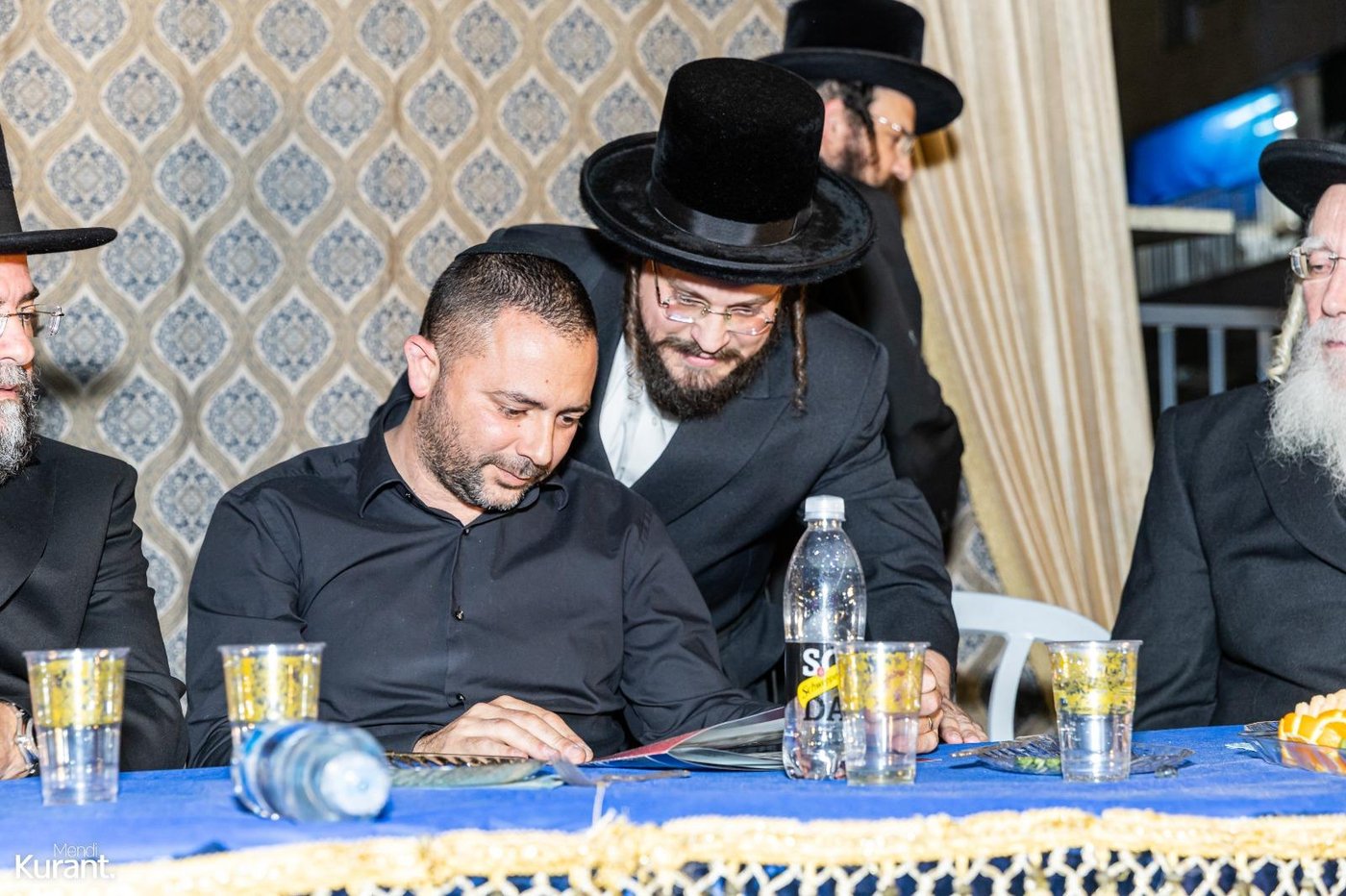 הנחת אבן הפינה בבעלזא קריית גת