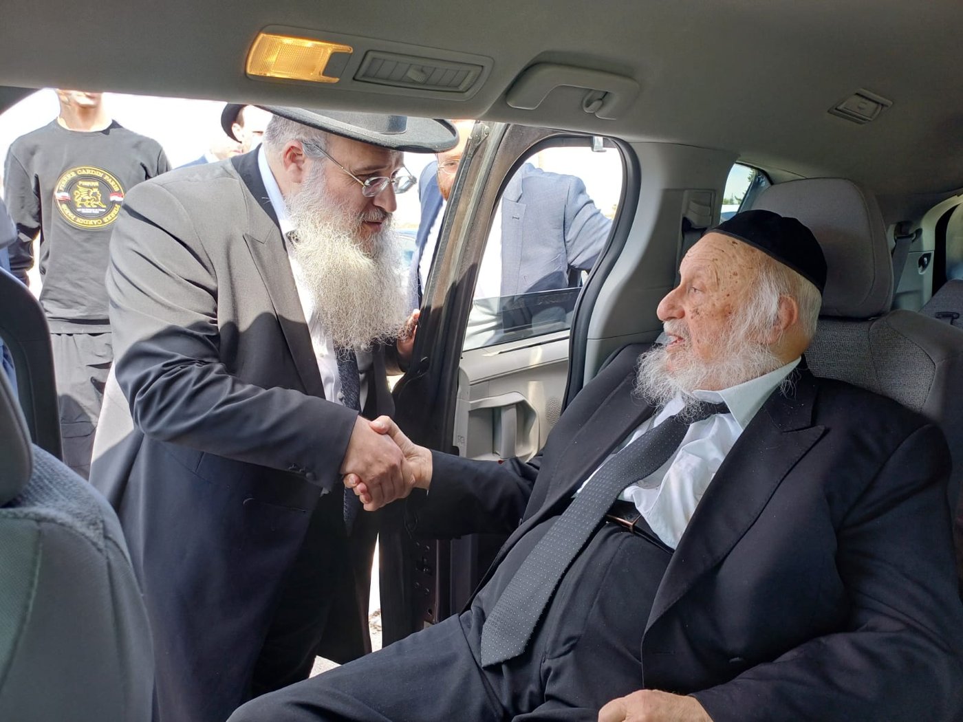 העלייה למעונו של ראש הישיבה הגרב"ד פוברסקי