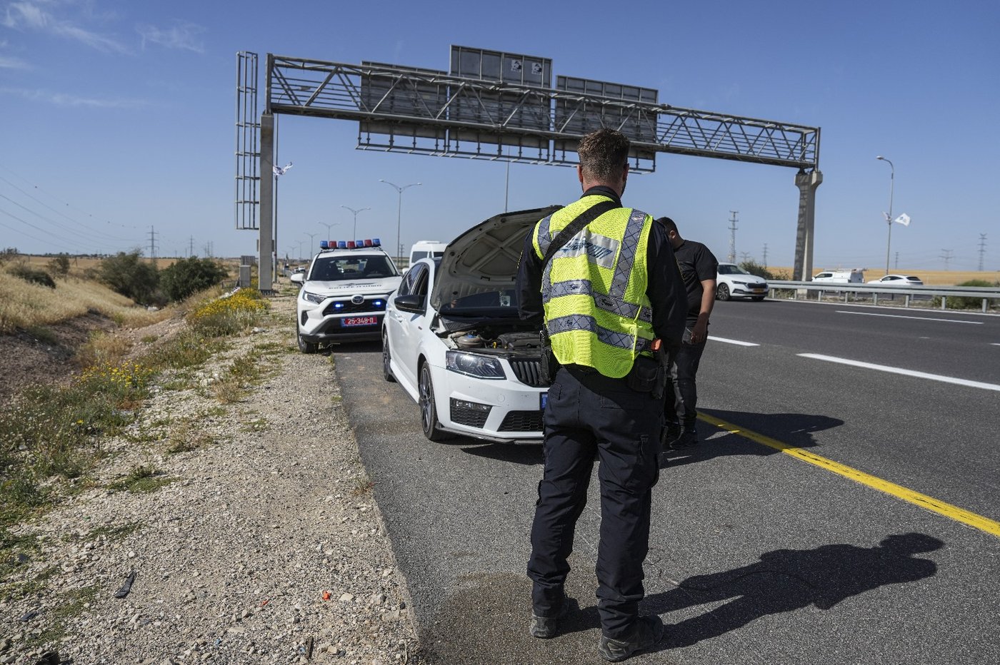 פעילות המשטרה בכביש 40
