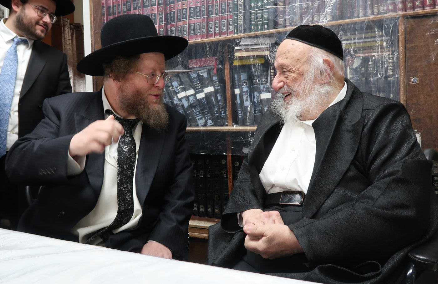 העלייה למעונו של ראש הישיבה הגרב"ד פוברסקי