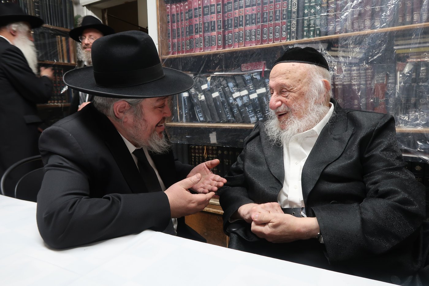 העלייה למעונו של ראש הישיבה הגרב"ד פוברסקי
