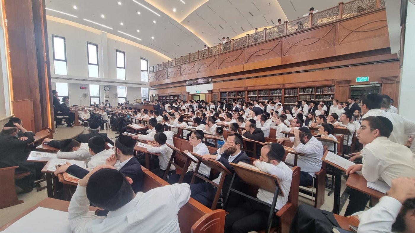 מעמד הקבלת פני רבו במודיעין עילית