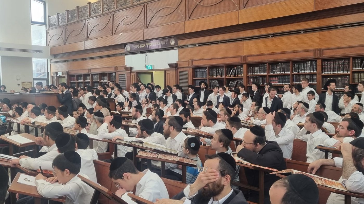מעמד הקבלת פני רבו במודיעין עילית