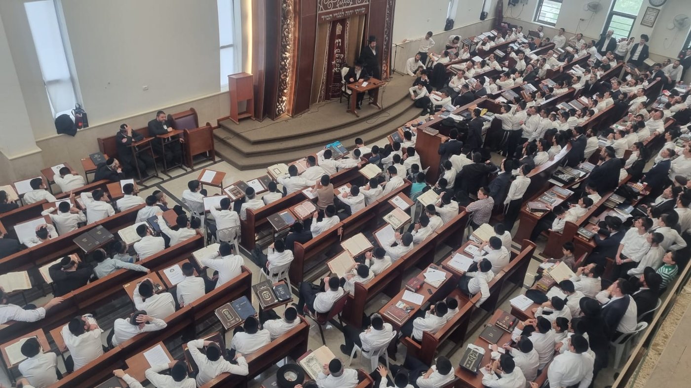 מעמד הקבלת פני רבו במודיעין עילית