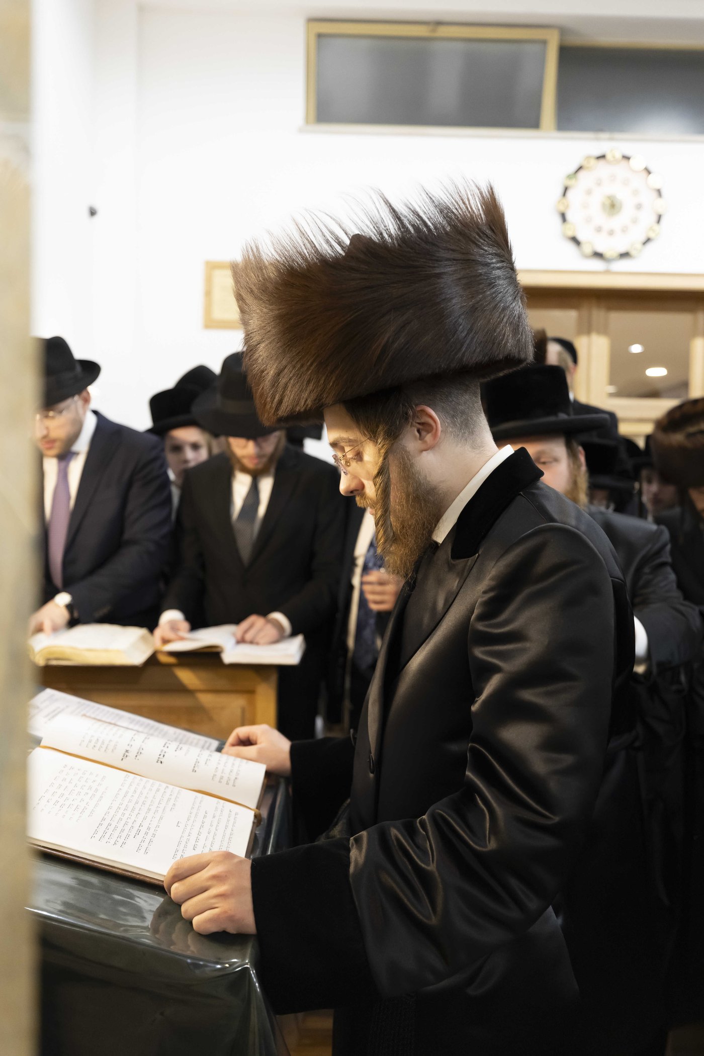 האדמו"ר מסאדיגורה בספירת העומר באנטווערפן