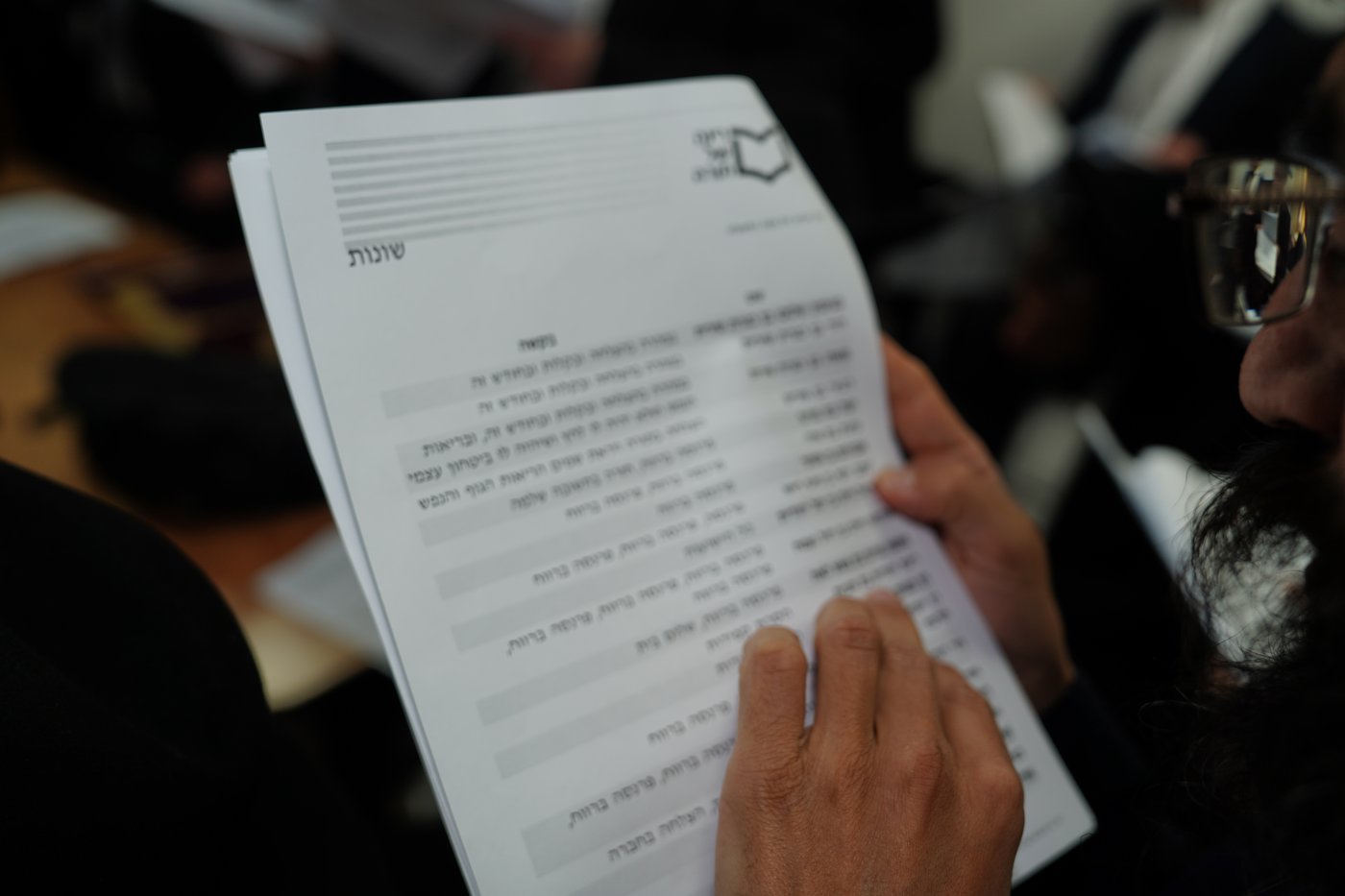 המעמד החל בסדר לימוד של רציפות הלימוד למעלה מג' שעות רצופות, כאשר בני כוללי רינה של תורה גודשים את היכלה של ישיבת מיר