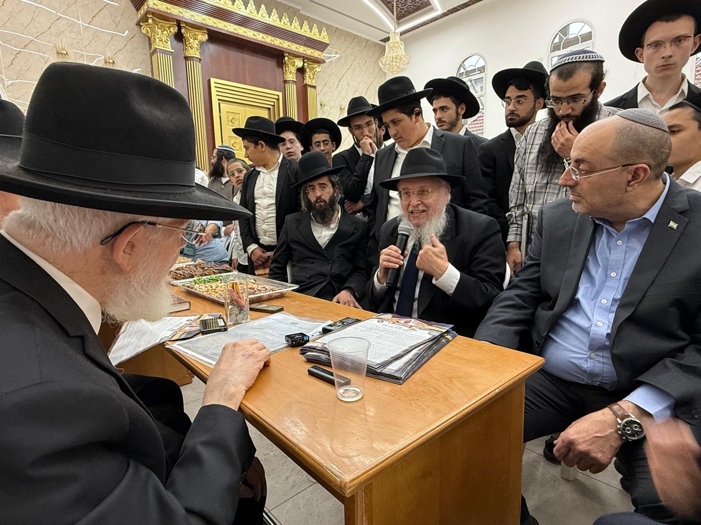 ניחום אבלים על הסתלקות הגר"מ מאזוז זצ"ל