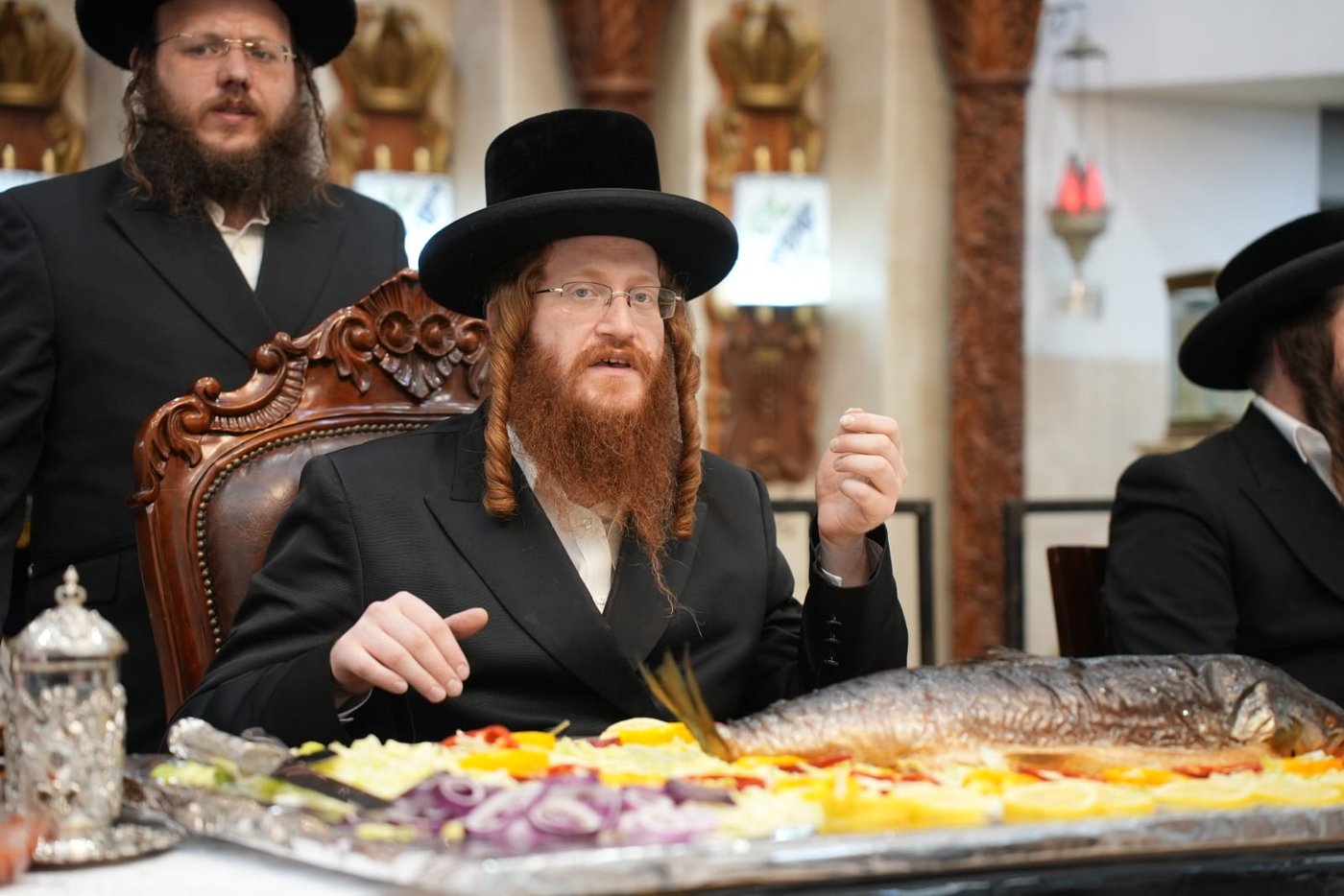 טיש הילולא בקאליב