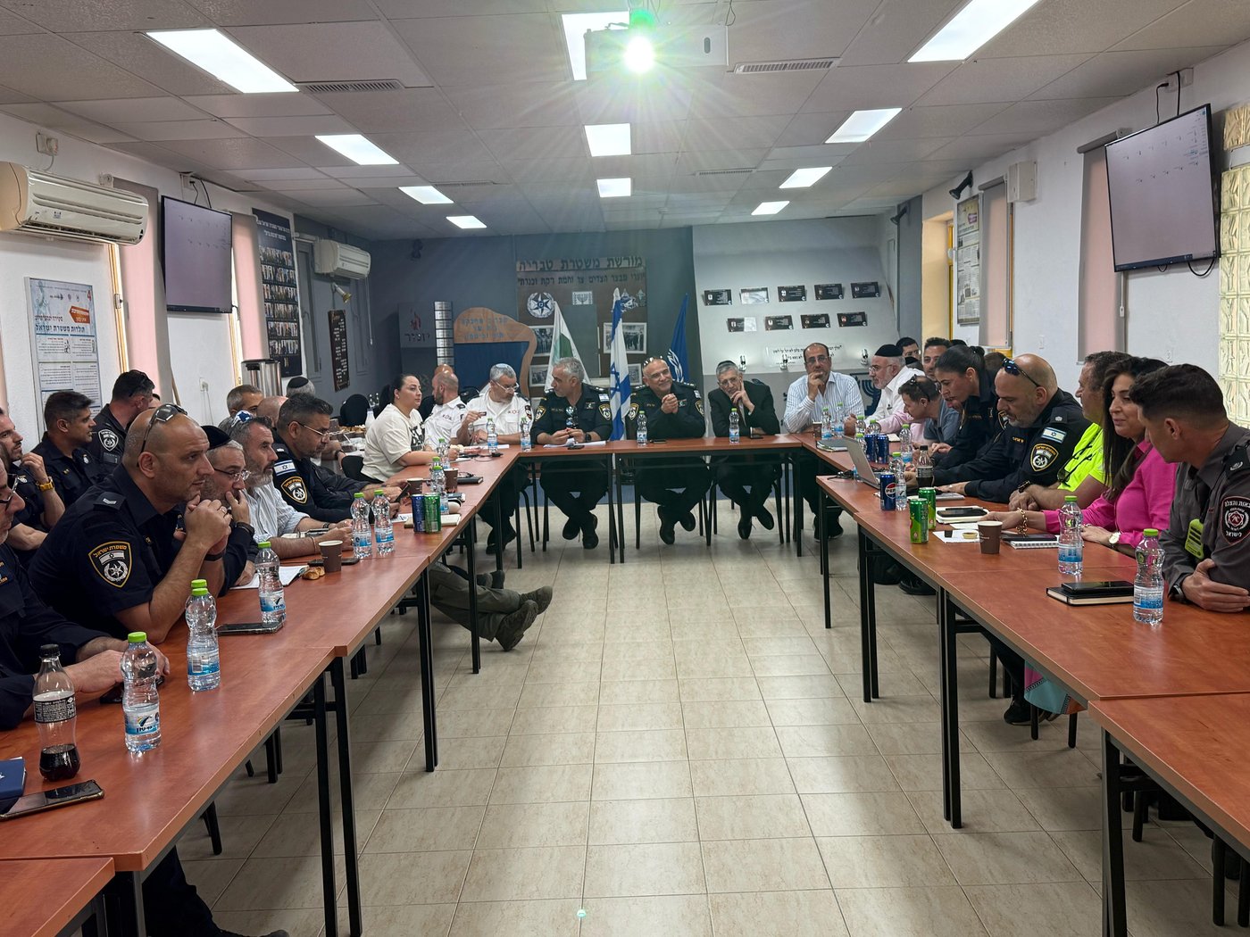 היערכות להילולת ר' מאיר בעל הנס