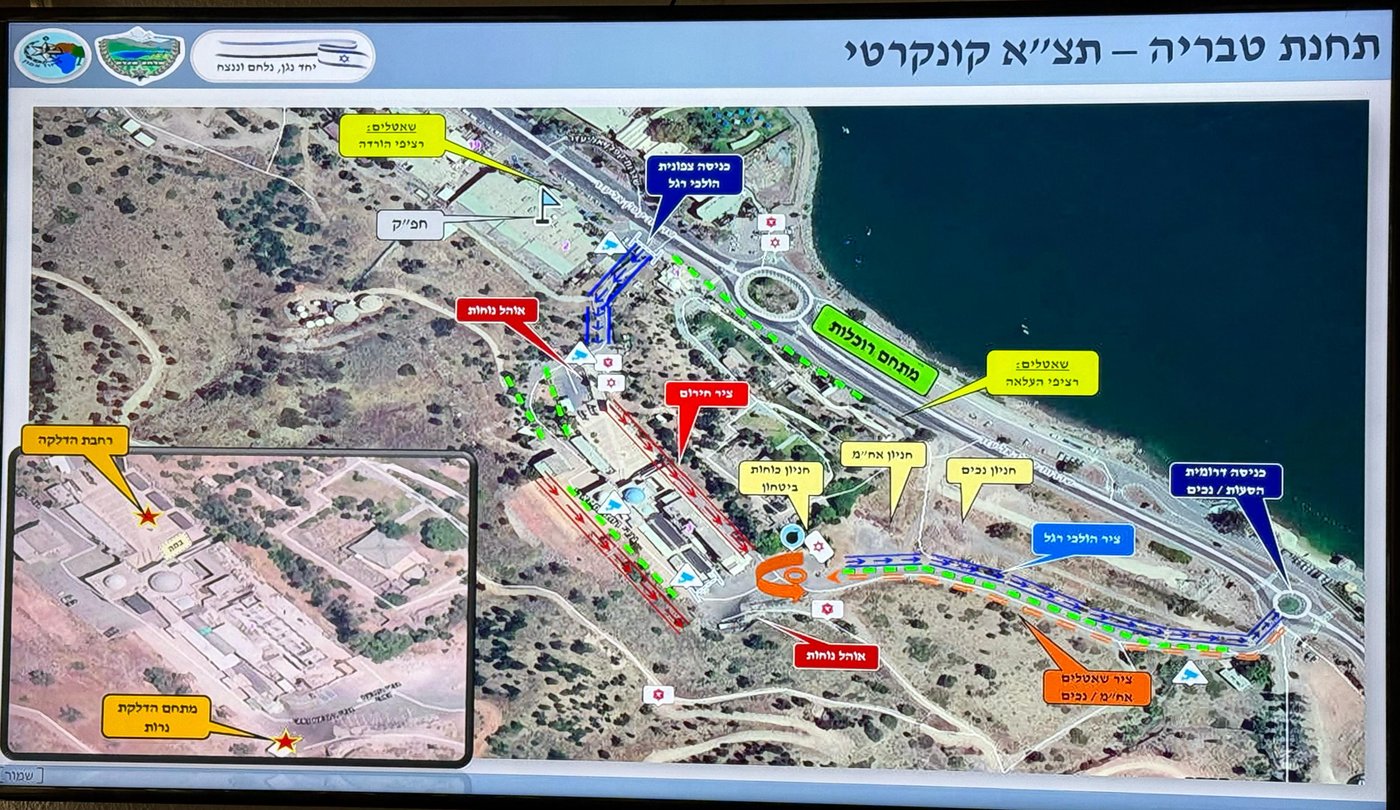 היערכות להילולת ר' מאיר בעל הנס