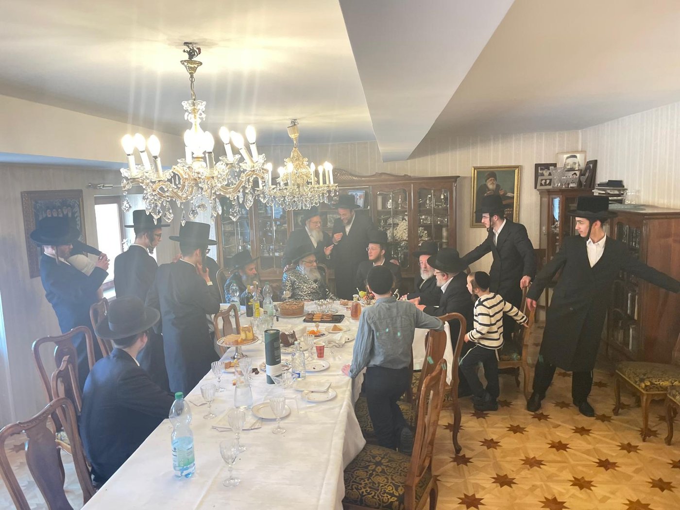 האדמו"ר מויז'ניץ מונסי בביקור בוינה