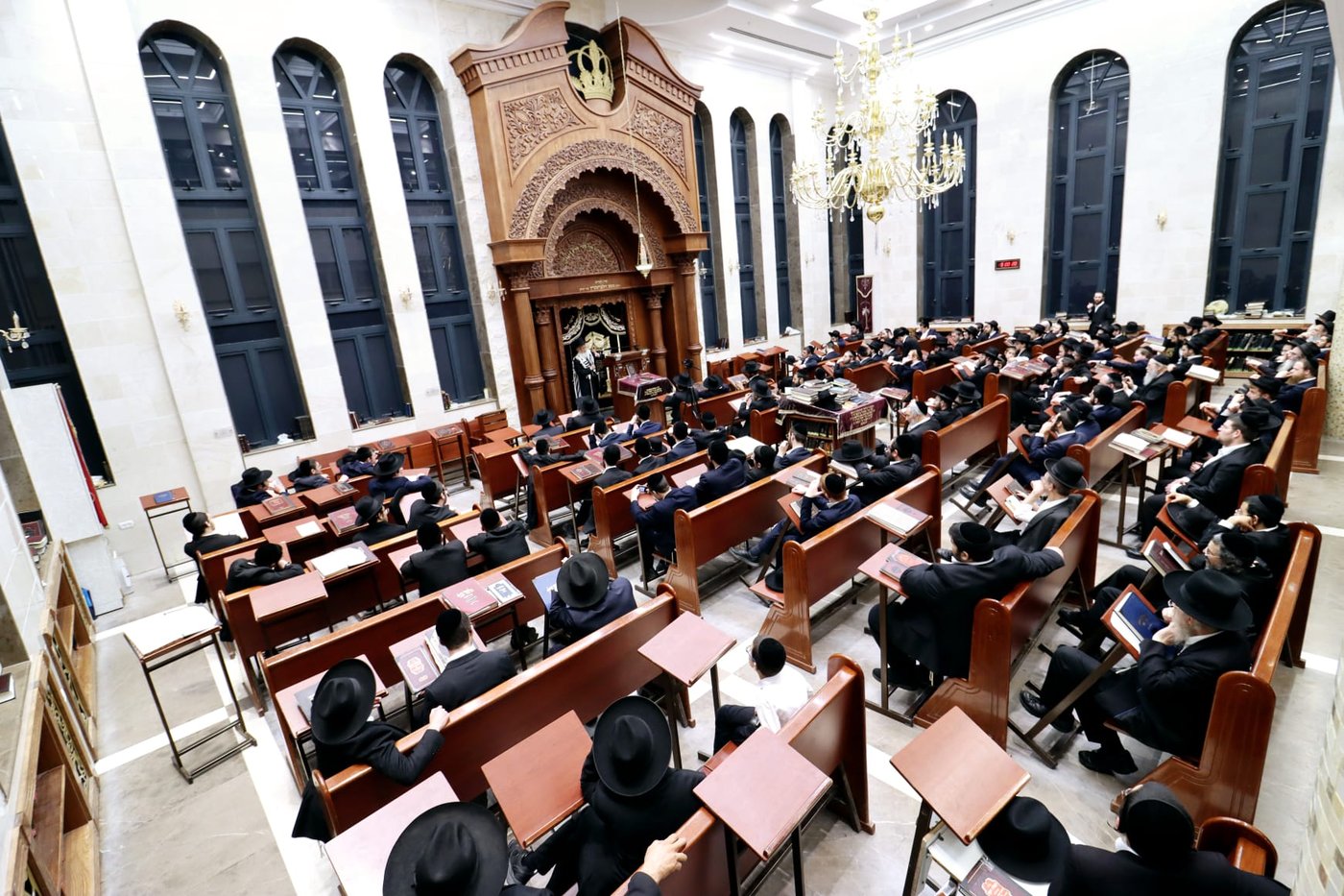עצרת מספד בישיבת 'גאון יעקב' 