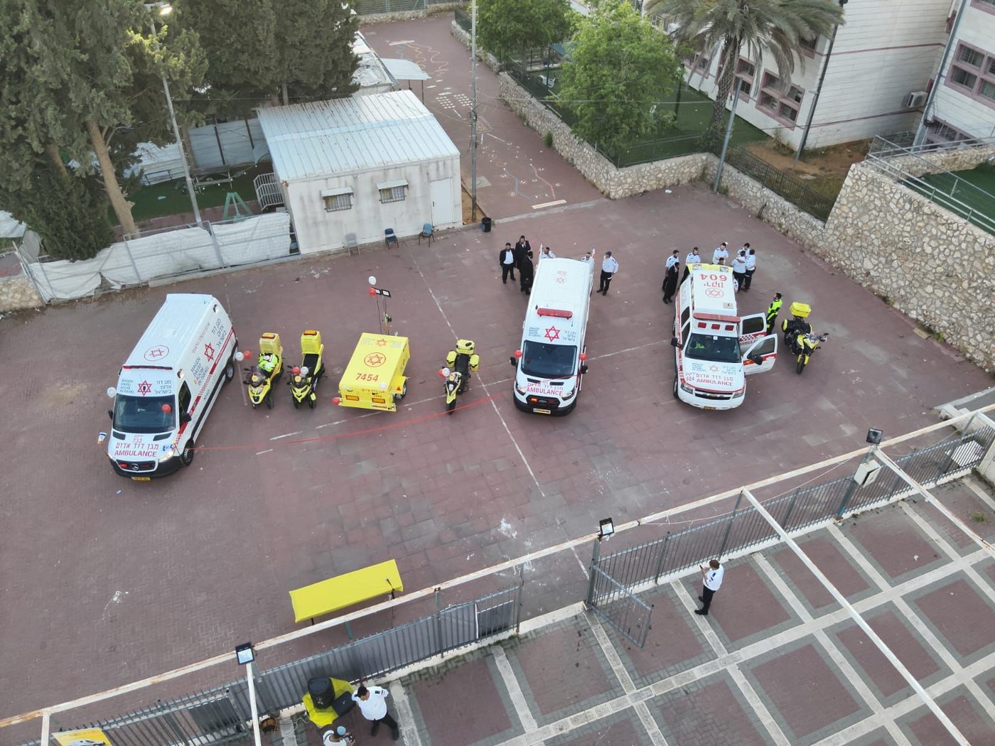 מד"א חונך אמבולנס ממוגן ירי ושירותי הצלה חדשים בעמנואל