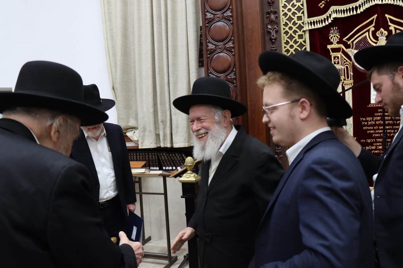 עצרת הספד בישיבת סבודקה על פטירת הגאון רבי נחמן פלונצ'ק זצ"ל