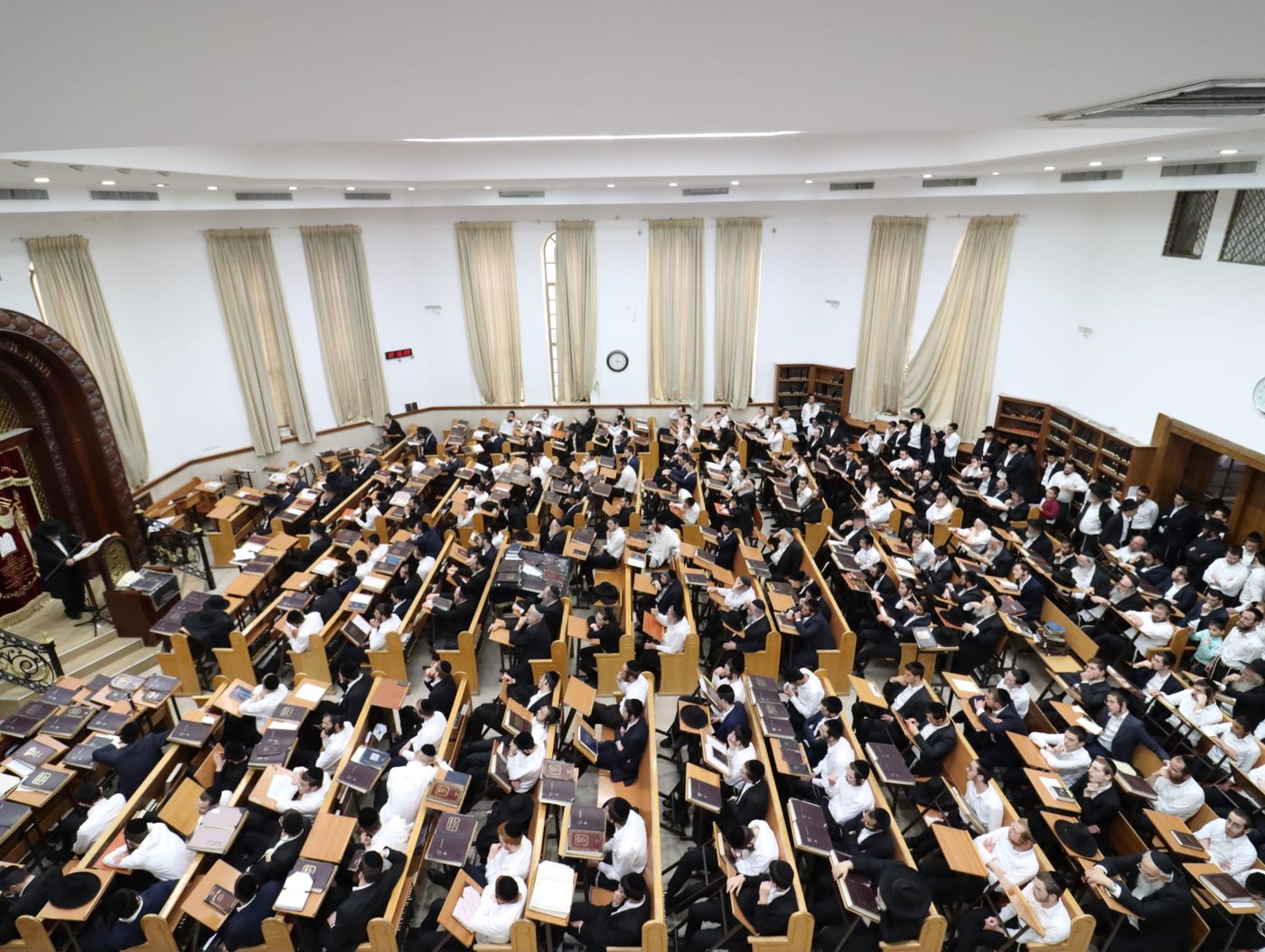 עצרת הספד בישיבת סבודקה על פטירת הגאון רבי נחמן פלונצ'ק זצ"ל
