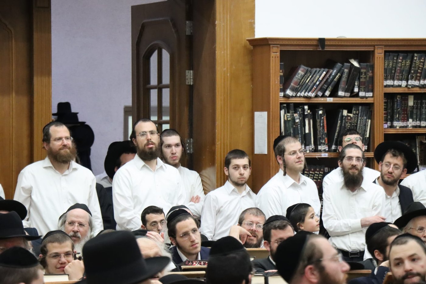 עצרת הספד בישיבת סבודקה על פטירת הגאון רבי נחמן פלונצ'ק זצ"ל