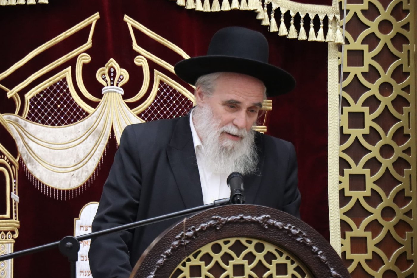 עצרת הספד בישיבת סבודקה על פטירת הגאון רבי נחמן פלונצ'ק זצ"ל