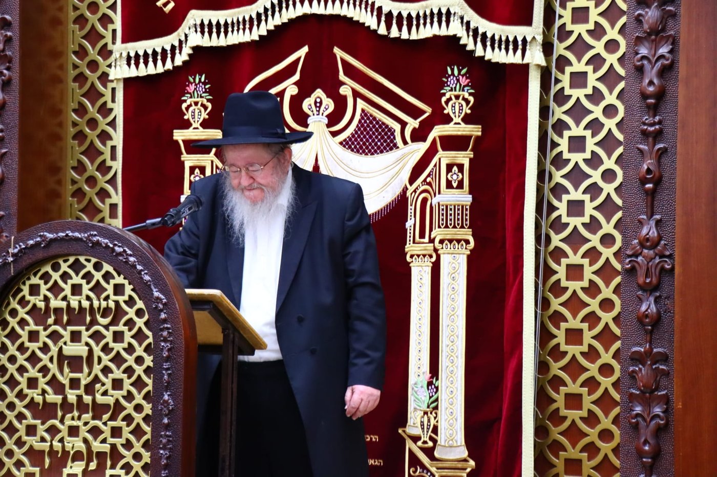 עצרת הספד בישיבת סבודקה על פטירת הגאון רבי נחמן פלונצ'ק זצ"ל