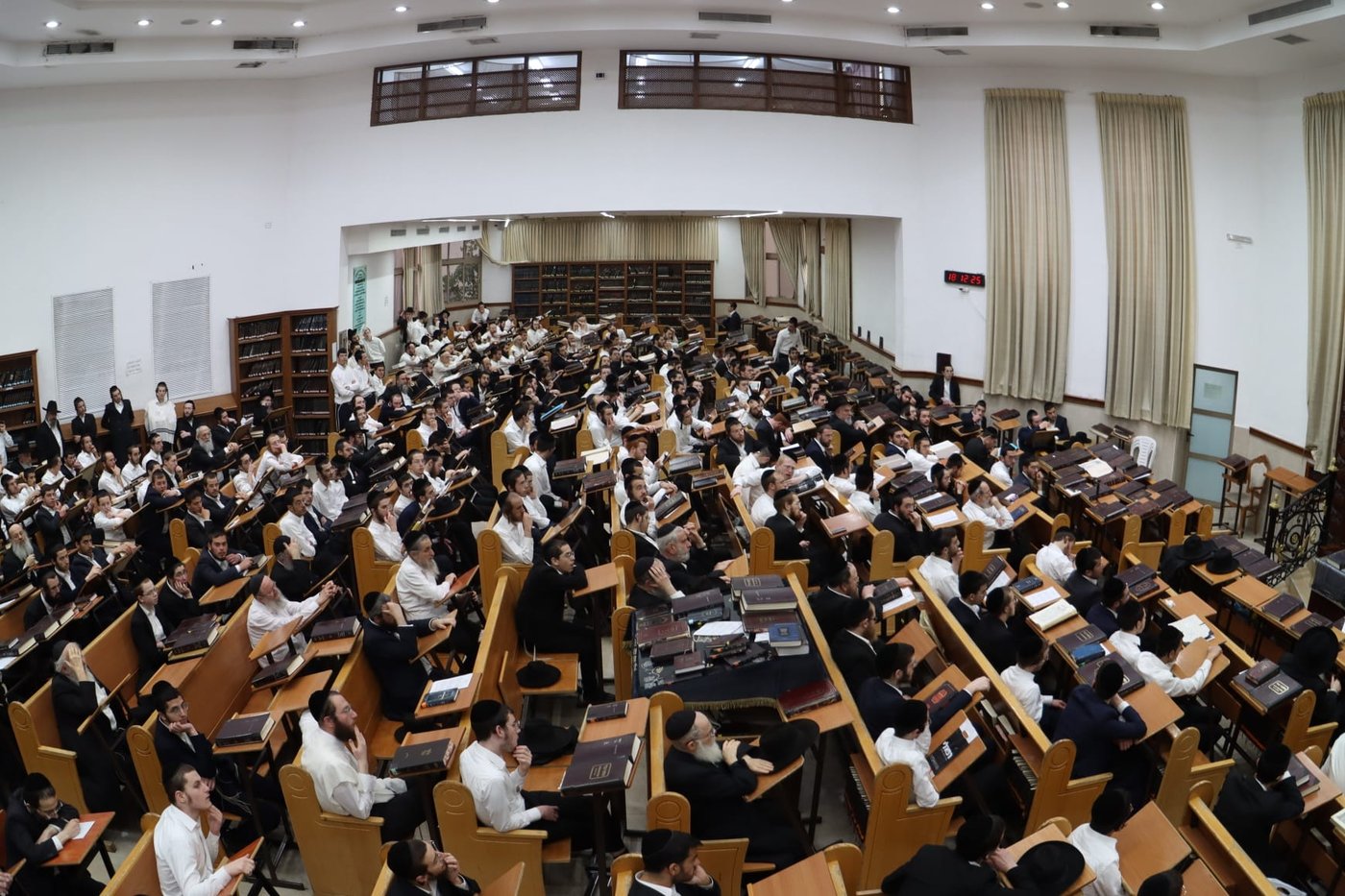 עצרת הספד בישיבת סבודקה על פטירת הגאון רבי נחמן פלונצ'ק זצ"ל