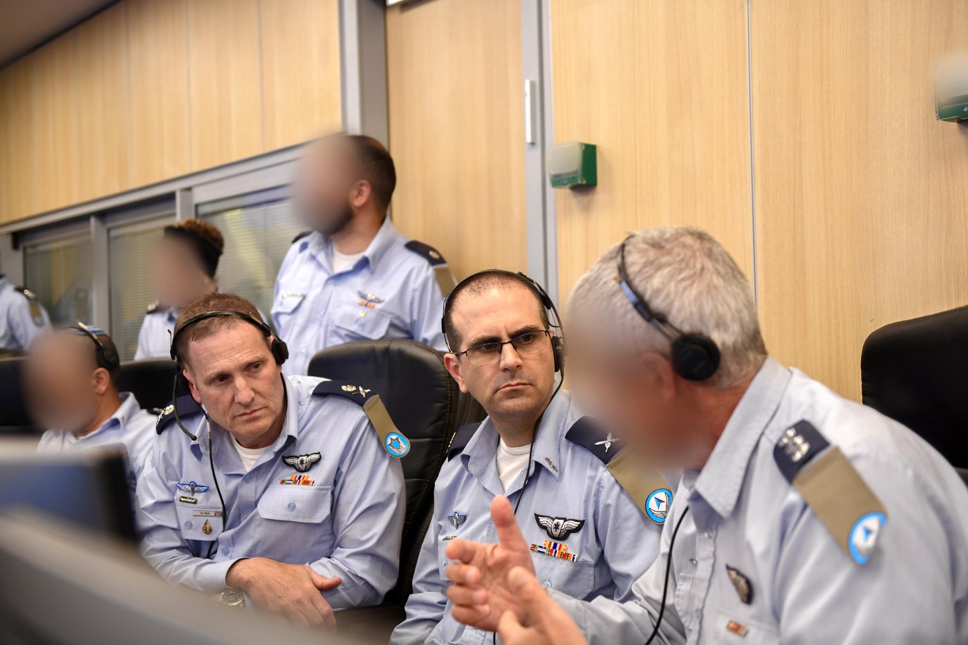 תיעוד מבור חיל האוויר במהלך התקיפות בתימן