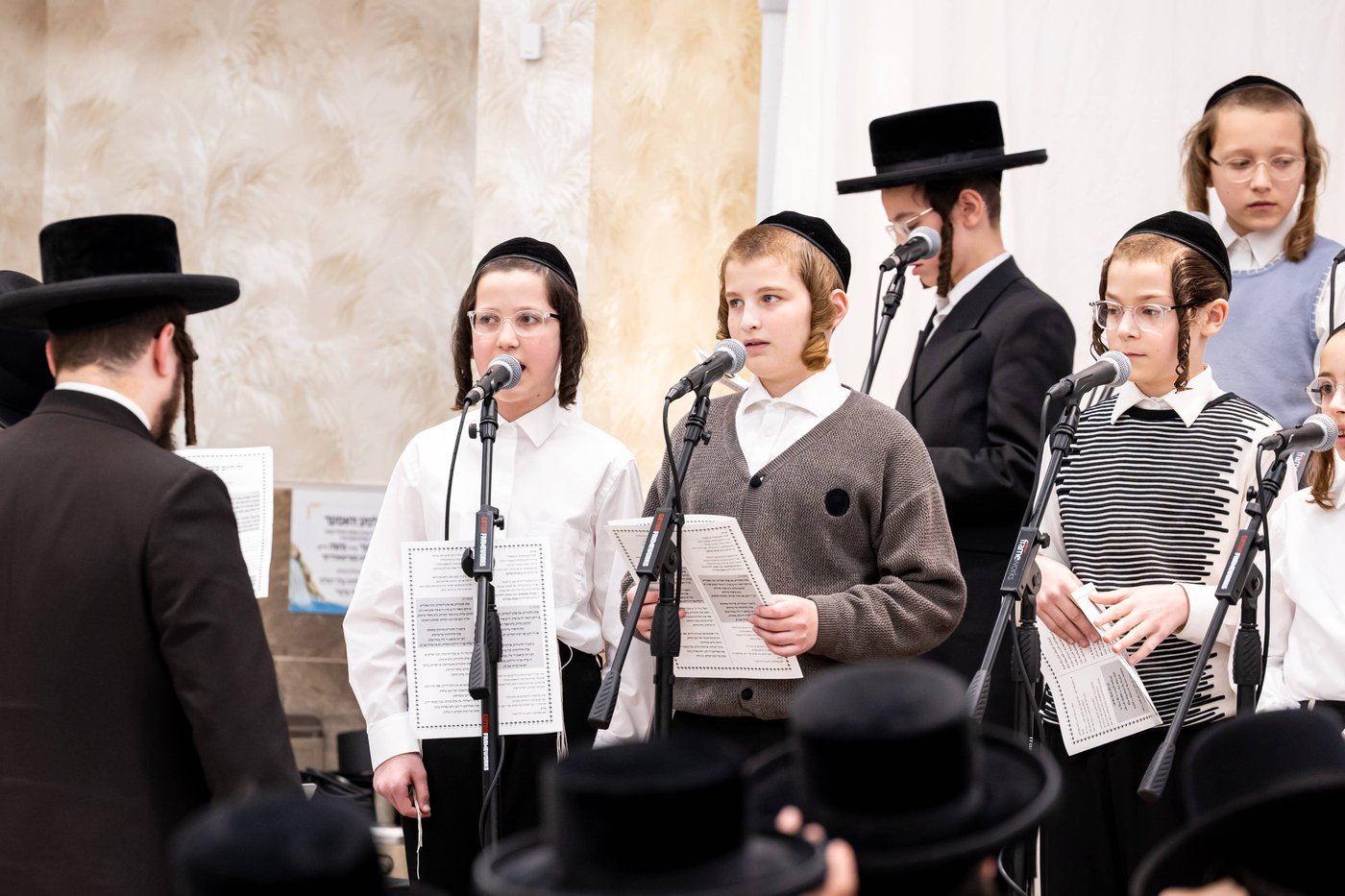 האדמו"ר מסאטמר בביקור בבלומינגבערג