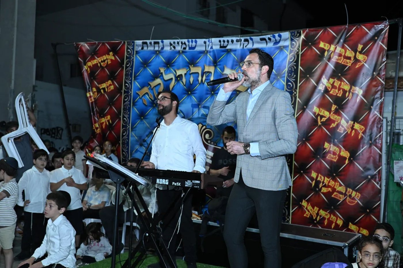 הגאון הרב ליאור גלזר בהדלקה לכבוד ל"ג בעומר