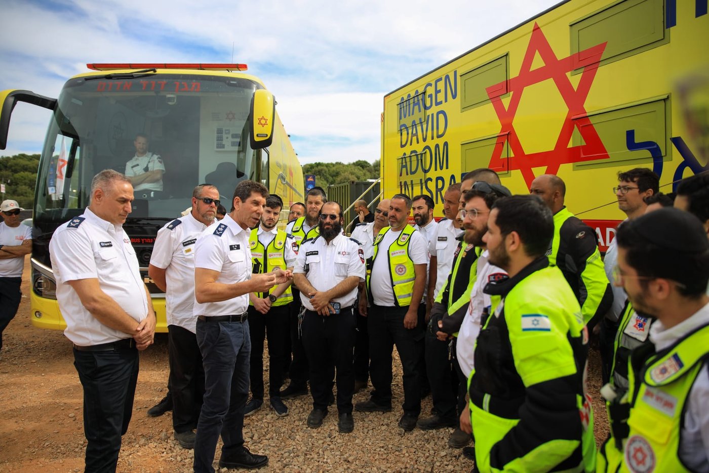 מד"א מטפל ביעילות בעשרות מקרים בהילולת הרשב"י במירון