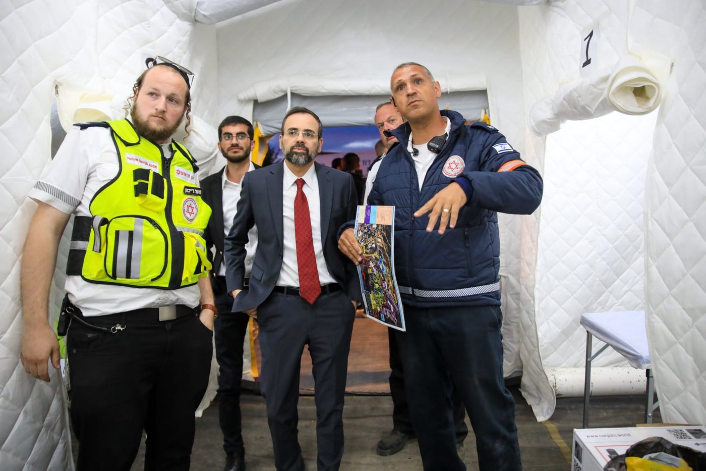 מד"א מטפל ביעילות בעשרות מקרים בהילולת הרשב"י במירון