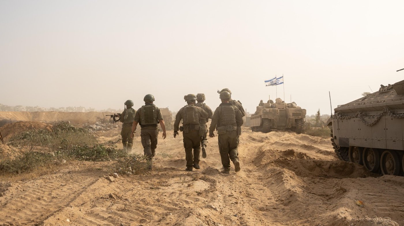 פעילות כוחות אוגדה 162 ברצועת עזה