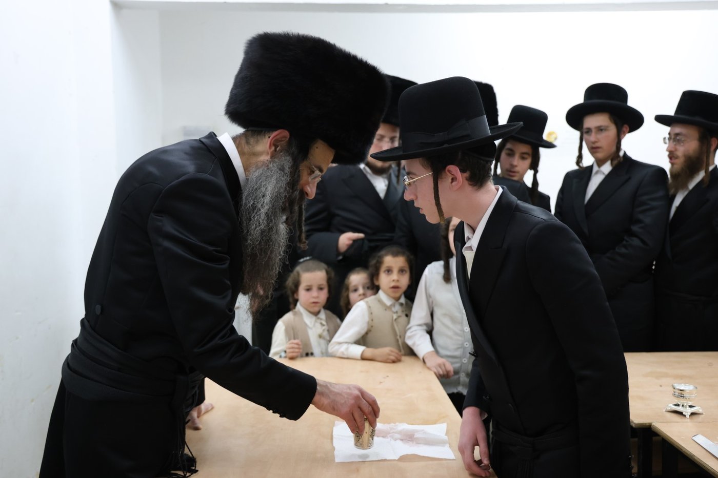 האדמו"ר מסטריקוב ירושלים בשבת התאחדות בעיה"ק צפת