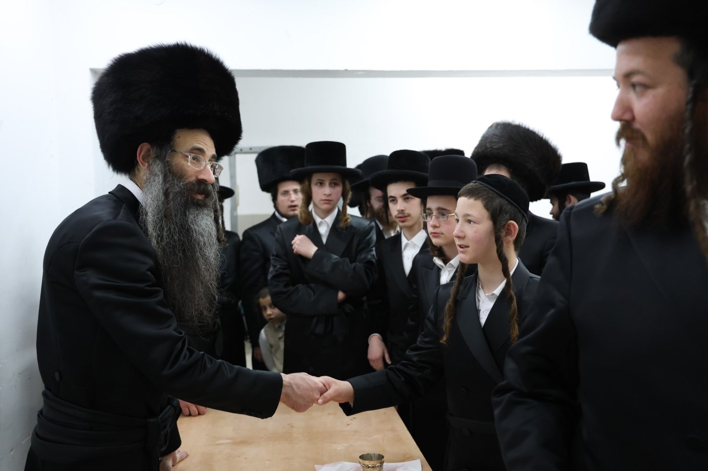 האדמו"ר מסטריקוב ירושלים בשבת התאחדות בעיה"ק צפת