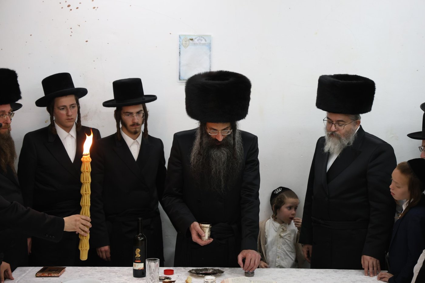 האדמו"ר מסטריקוב ירושלים בשבת התאחדות בעיה"ק צפת