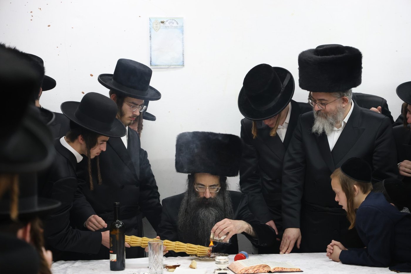 האדמו"ר מסטריקוב ירושלים בשבת התאחדות בעיה"ק צפת