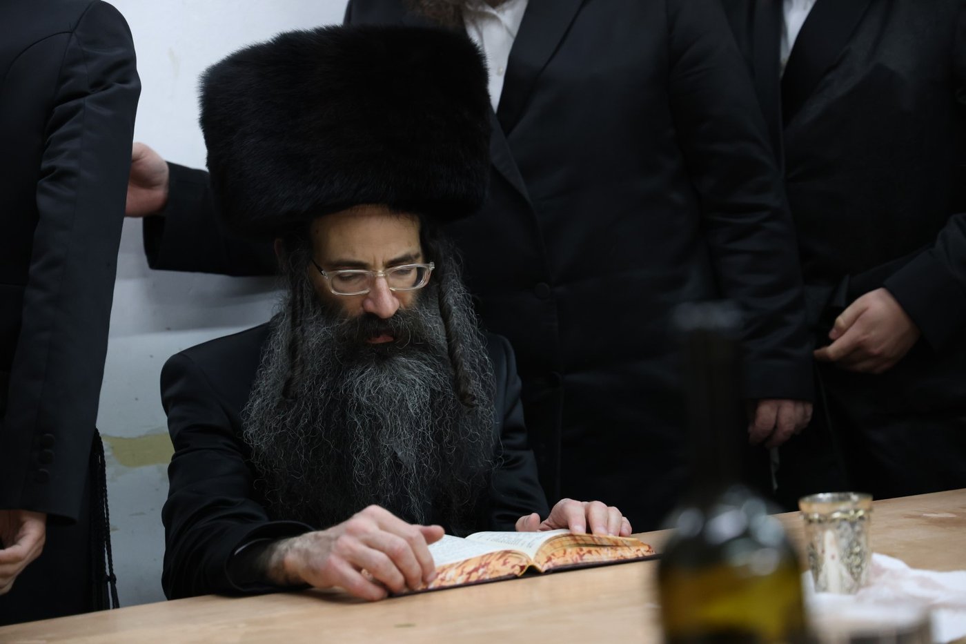 האדמו"ר מסטריקוב ירושלים בשבת התאחדות בעיה"ק צפת