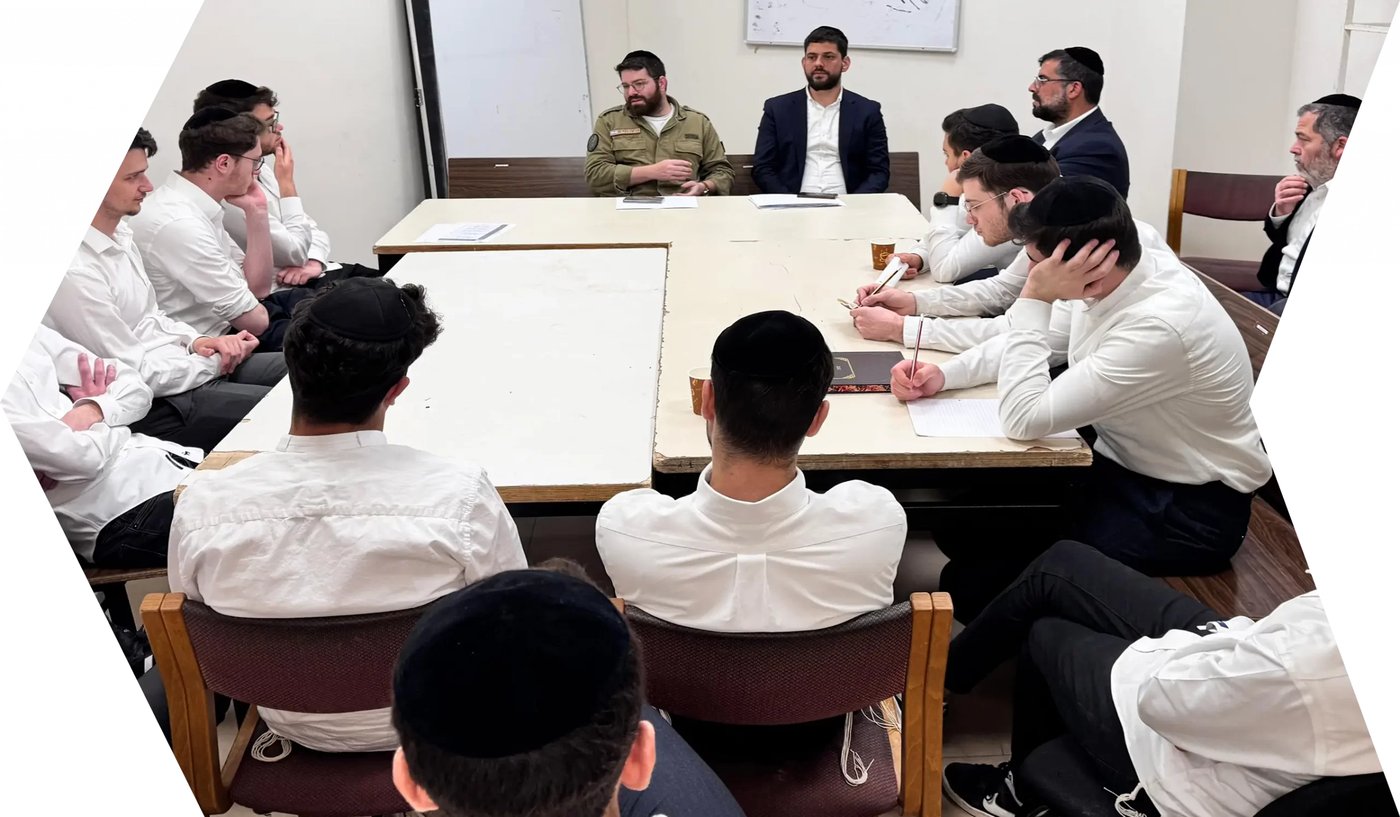 "תורה עם דרך ארץ זו לא סיסמה מבחינתנו, זו שיטת חיים"